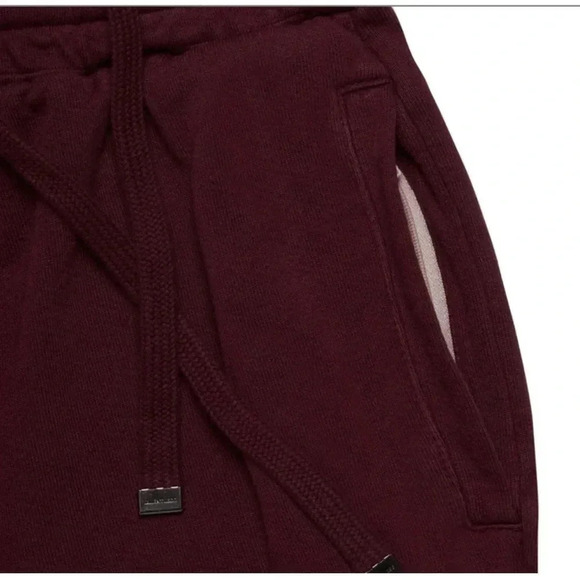 Talentless Mens Heavyweight Sweatpants in Mid-Century Merlot - Picture 2 of 9